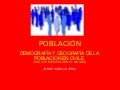 Sobre TeorÍa De PoblaciÓn Y Censo