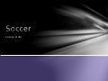 Soccer powerpoint