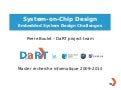 System-on-Chip Design, Embedded System Design Challenges