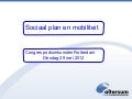 Sociaal plan en mobiliteit - Cees de Wildt | congres podiumkunsten 2012