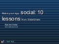 Social Design SlideShare Fowa07