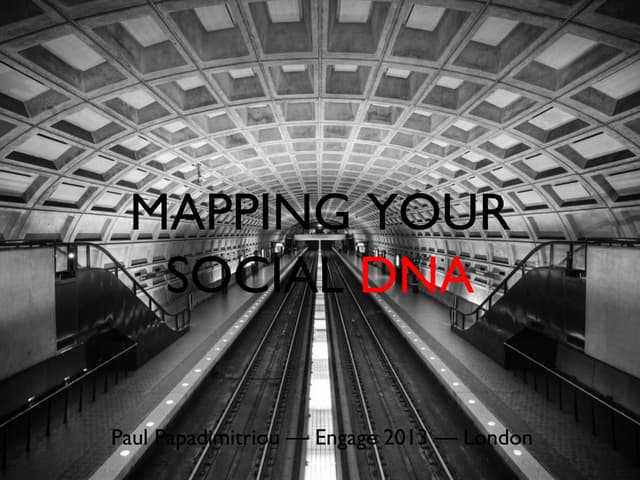 Mapping Your Social DNA — SocialBakers Engage 2013, London