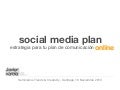 Social Media Plan - Javier Varela
