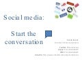Social media in higher education