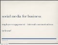 Final version: Social Media for Business Intro