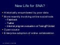 Social Network Analysis - Why Now?