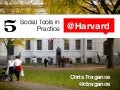 5 Social Tools In Practice at Harvard [SXSW11]