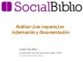 Cómo publicar (con impacto) en Información y Documentación