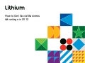 How to Get Social Business Advantage in 2012