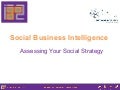 Social business intelligence and Social Strategy