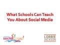 Social Camp 2009 What Schools Can Teach Business