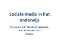 Sociale media FLOT