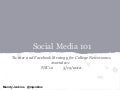 Social Media Strategy for College Newsrooms