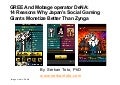 Social Games: Why GREE And Mobage Operator DeNA Monetize Better Than Zynga
