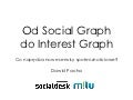 Od Social Graph do Interest Graph, czyli co napędza nowe społeczności internetowe - Prezentacja na Social Media Standard Biznes