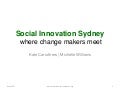 Social innovation Sydney Case Study