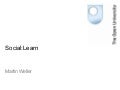 Social:Learn Introduction