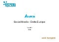 Social media Training - Delta Europe