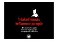 Social Media -  Making Friends & Influencing People 