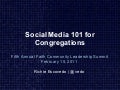 Social Media 101 for Congregations