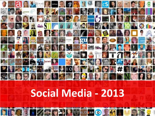 Social media 2013
