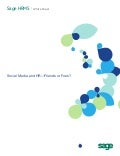 Social Media & HR - Friends or Foes?