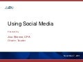 Using Social Media