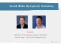 Social Media Background Screening Webinar
