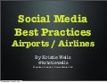 Social Media Best Practices for the Airline Industry