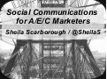Social media for A/E/C Marketing