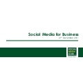 Social Media for Business v.21.12.2011