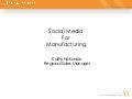 Social Media For Manufacturing