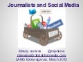 Intro to Social Media for Journalists