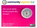 Has Social Media Fundraising Finally Arrived? 