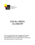 Social Media Glossary