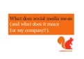 What does &rsquo;Social Media&rsquo; mean? (and what does it mean for my business?)