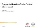 Social Media in a Corporate Context 2010 - Keith Childs, Opel Europe