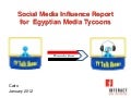 Social Media Influence Report for Egyptian Media Tycoons
