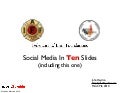 Social Media In Ten Slides