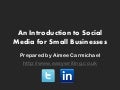 Social media for Small Business