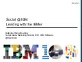 Social media @ IBM 