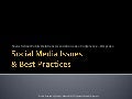 Social Media Issues and Best Practices for School PR