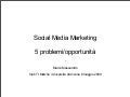 Socialmediamarketing