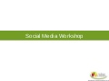 Social Media Marketing