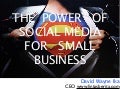 Social Media Marketing for Small Business