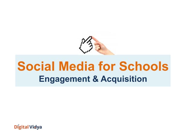 Social Media Marketing for Schools
