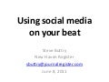 Social Media on the Beat