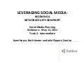 Becoming a Networked Nonprofit: Social Media Planning