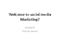 Social Media Presentation