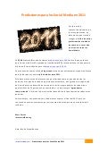 Social media predictions 2011